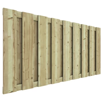 Tuinscherm Grenen Recht 90x180cm 9 Tuinscherm Grenen Recht 90x180cm - Afbeelding 7