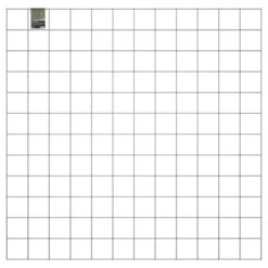 Gaaspaneel Verzinkt Met Bevestigingsmateriaal 180x180 Cm