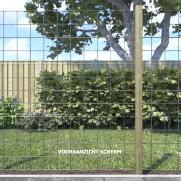 Gaaspaneel Verzinkt Met Bevestigingsmateriaal 180x180 Cm 5 Gaaspaneel Verzinkt Met Bevestigingsmateriaal 180x180 Cm - Afbeelding 3