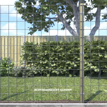 Gaaspaneel Verzinkt Met Bevestigingsmateriaal 180x180 Cm 6 Gaaspaneel Verzinkt Met Bevestigingsmateriaal 180x180 Cm - Afbeelding 4