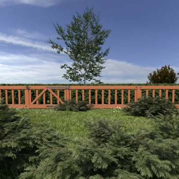 Tuinhek Hardhout Colorado Ca. 60x180 Cm 7 Tuinhek Hardhout Colorado Ca. 60x180 Cm - Afbeelding 5