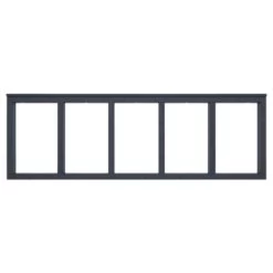 TUINHEK DONAU 60X180CM ANTRACIET