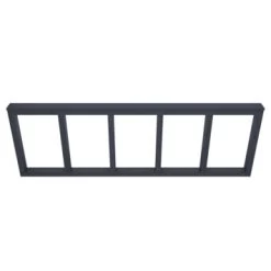 TUINHEK DONAU 60X180CM ANTRACIET -Tuin Decor Verkoop 123 2575