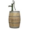 Houten Regenton Eiken 225 Liter Met Gietijzeren Handpomp