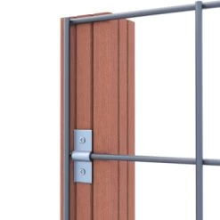 Gaas Volgpakket Tuinhek Hardhout 75x180cm liggend -Tuin Decor Verkoop 123 2587