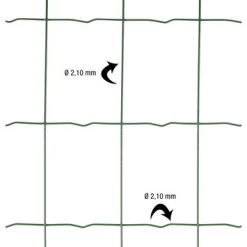 Betafence Pantanet Light Tuingaas 100cm X 25m Groen -Tuin Decor Verkoop 123 2627