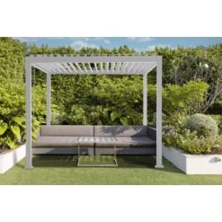 Pergola Basic Wit 3x3m -Tuin Decor Verkoop 123 269