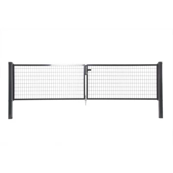 Dubbele Poort Napoli Ral 7016 Antraciet 100x400 Cm 3 Dubbele Poort Napoli Ral 7016 Antraciet 100x400 Cm