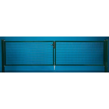 Dubbele Poort Napoli Ral 7016 Antraciet 100x400 Cm 4 Dubbele Poort Napoli Ral 7016 Antraciet 100x400 Cm - Afbeelding 2