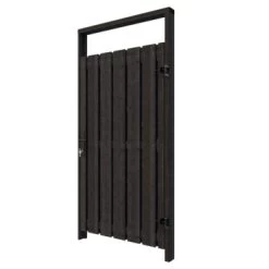 Poortpakket Antraciet Op Metalen Frame 18 Poortpakket Antraciet Op Metalen Frame -Tuin Decor Verkoop 123 2760