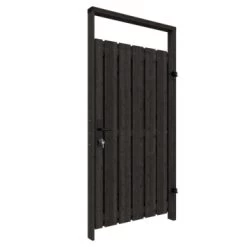 Poortpakket Antraciet Op Metalen Frame 19 Poortpakket Antraciet Op Metalen Frame -Tuin Decor Verkoop 123 2761