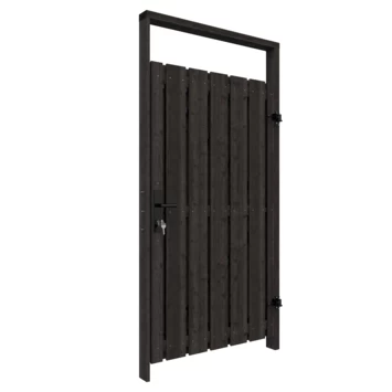 Poortpakket Antraciet Op Metalen Frame 10 Poortpakket Antraciet Op Metalen Frame - Afbeelding 8