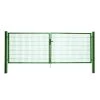 Dubbele Poort Roma/Milano Groen 2x 100x200 Cm 1 Dubbele Poort Roma/Milano Groen 2x 100x200 Cm -Tuin Decor Verkoop 123 2764