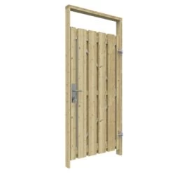 Poortpakket Grenen Hout Op Metalen Frame -Tuin Decor Verkoop 123 2772