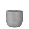 Nora Pot Rond Grijs H27xd30 Cm -Tuin Decor Verkoop 123 282