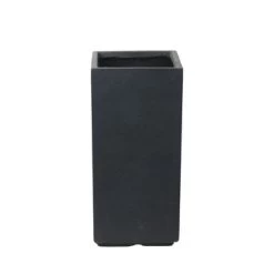 Pot Fiberclay Divider Antraciet 44x22x60 Cm