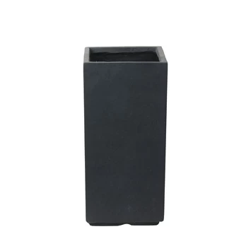 Pot Fiberclay Divider Antraciet 44x22x60 Cm 3 Pot Fiberclay Divider Antraciet 44x22x60 Cm