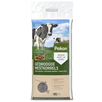 Pokon Gedroogde Mestkorrels 10 Kg 3 Pokon Gedroogde Mestkorrels 10 Kg