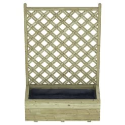 Bloembak Met Dubbele Trellis 90x40 Cm 19 Bloembak Met Dubbele Trellis 90x40 Cm -Tuin Decor Verkoop 123 389
