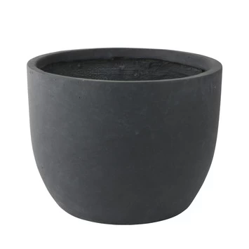 Pot Eivorm Antraciet Fiberclay 29x22 Cm 3 Pot Eivorm Antraciet Fiberclay 29x22 Cm