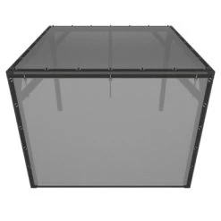 Pergola Silvano Zwart Inclusief Zijdoek -Tuin Decor Verkoop 123 460