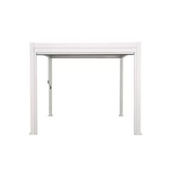 Zijwand Voor Pergola Classic & Deluxe Wit 300 Series -Tuin Decor Verkoop 123 487