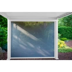 Zijwand Voor Pergola Classic & Deluxe Wit 300 Series -Tuin Decor Verkoop 123 489