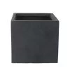 Pot Fiberclay Antraciet 35x35x32 Cm -Tuin Decor Verkoop 123 501