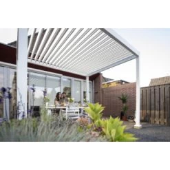 Pergola Deluxe Wit 3x3m -Tuin Decor Verkoop 123 507