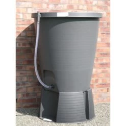 Jardin Regenton Grijs Kunststof 220 Liter 6 Jardin Regenton Grijs Kunststof 220 Liter -Tuin Decor Verkoop 123 533
