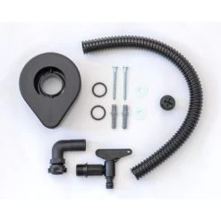 Muurtank Regenton 168 Liter Grijs -Tuin Decor Verkoop 123 585