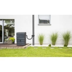 Muurtank Regenton 168 Liter Grijs -Tuin Decor Verkoop 123 586