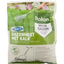 Pokon Gazonmest Met Kalk 3-in-1 5kg