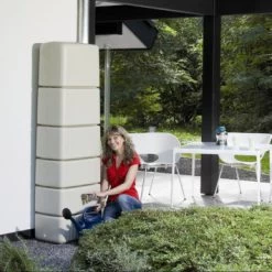 Muurregenton Slim Zand 300 Liter -Tuin Decor Verkoop 123 637