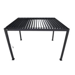 Pergola Deluxe Zwart 3x3,6m 13 Pergola Deluxe Zwart 3x3,6m -Tuin Decor Verkoop 123 691