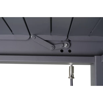 Pergola Deluxe Zwart 3x3,6m 5 Pergola Deluxe Zwart 3x3,6m - Afbeelding 3