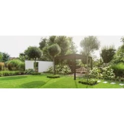 Pergola Deluxe Zwart 3x3,6m 21 Pergola Deluxe Zwart 3x3,6m -Tuin Decor Verkoop 123 699