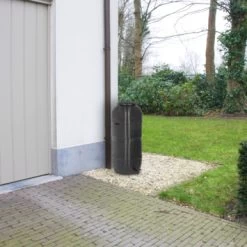 Practo Garden Classic Regenton Zwart Met Kraantje 100 L -Tuin Decor Verkoop 123 728