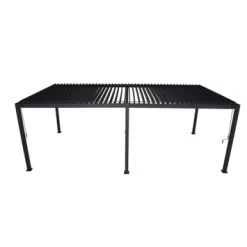 Pergola Deluxe Zwart 3,6x7,2m -Tuin Decor Verkoop 123 733