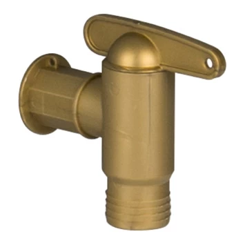 Garantia Messingkleurig Kunststof Kraantje Voor Regentonnen 5 Garantia Messingkleurig Kunststof Kraantje Voor Regentonnen - Afbeelding 3