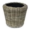 Mand Drypot Naturel Rotan Ø42x44 Cm -Tuin Decor Verkoop 123 767