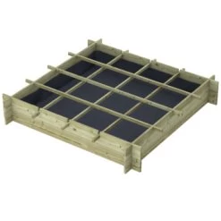 Moestuinbak Vierkant Ca. 120x120 Cm -Tuin Decor Verkoop 123 785