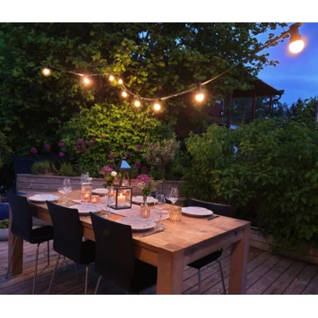 CALEX LED Lichtsnoer 10-lichts RGB, 10 Meter 6 CALEX LED Lichtsnoer 10-lichts RGB, 10 Meter - Afbeelding 4