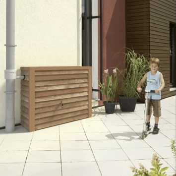 Garantia Regenton Woody Lichtbruin Met Accessoires 350 Liter 4 Garantia Regenton Woody Lichtbruin Met Accessoires 350 Liter - Afbeelding 2