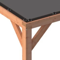 Pergola Silvano Douglas Met Schaduwdoek 324x324 Cm -Tuin Decor Verkoop 123 821
