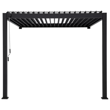 Pergola Classic Zwart 3x4 - 2 Palen 3 Pergola Classic Zwart 3x4 - 2 Palen