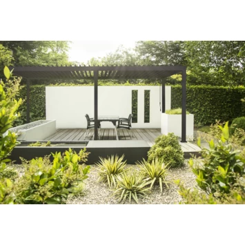 Pergola Classic Zwart 3x6m 7 Pergola Classic Zwart 3x6m - Afbeelding 5