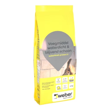 Weber Finish Protect 3 Voegmiddel Wit 4kg 5 Weber Finish Protect 3 Voegmiddel Wit 4kg - Afbeelding 3
