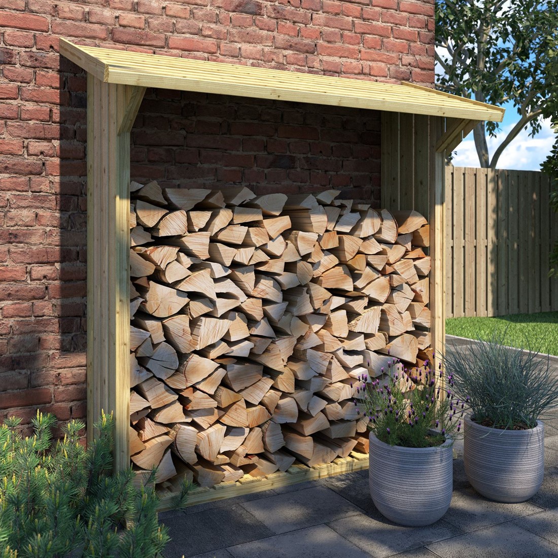 Tuin Decor Verkoop -Tuin Decor Verkoop haardhoutberging wenen